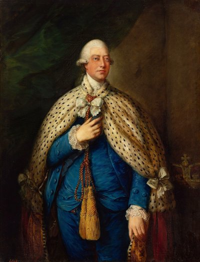Portrait of George III by Thomas Gainsborough